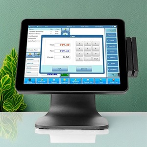 סופרמרקט pos כל בתוך pos מכונת מערכת אישית אלומיניום pos חוט מוסתר עיצוב מזומנים רישום - Product Image 5