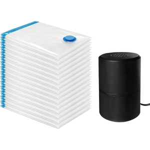 <b>Plastic</b> Sealer Space Saver Vacuum <b>Storage</b> <b>Bag</b> for Clothes , Bedding, Pillows for Vaccum Compressed <b>Bag</b> 80% Space Travel Airtight - Product Image 1