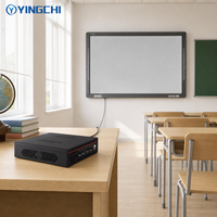 YINGCHI Mini PC untuk Gaming di Rumah, Media Center, Prosesor Intel I5, DDR4, SSD, Grafis HD, Komputer Desktop Ringkas, Output HDMI