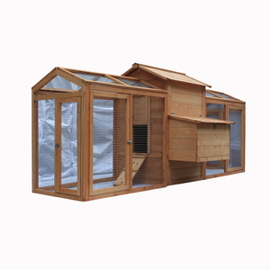 Arrière-cour grandes Cages pour animaux en plein air Pollaio Coop étanche maison de volaille Cage à poulet en bois - Product Image 6