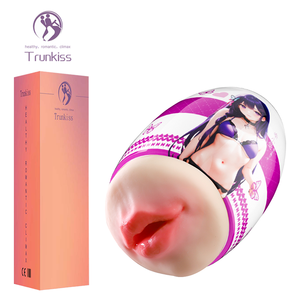 Cangkir masturbasi seks Oral <span class=keywords><strong>Anime</strong></span> baru produk seks dewasa desain tekstur kulit mulut realistis cangkir masturbasi pria Manual - Product Image 1