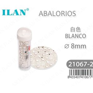 Ilan Perle Bianche 8mm Per Gioielleria - Product Image 3
