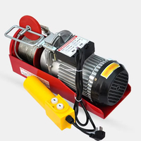 Nouveau palan électrique industriel de 12m 500kg avec câble métallique de chariot à télécommande à corde unique pour les hôtels de vente au détail de restaurant
