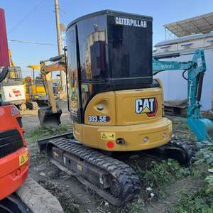 Miniexcavadora usada CAT 303.5e, excavadora Caterpillar de segunda mano, modelo inteligente 303,5 - Product Image 5