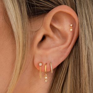 <span class=keywords><strong>Boucles</strong></span> <span class=keywords><strong>d</strong></span>'oreilles créoles en laiton plaqué or 14 carats avec perles et zircons, design géométrique, ensemble de <span class=keywords><strong>boucles</strong></span> <span class=keywords><strong>d</strong></span>'oreilles tendance pour <span class=keywords><strong>femme</strong></span> - Grande Vente - Product Image 1