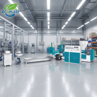 Machine de granulation et de pelletisation du plastique, machine de recyclage du plastique à refroidissement par eau, machine de pelletisation