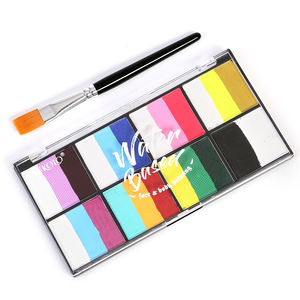 Set de <span class=keywords><strong>peinture</strong></span> <span class=keywords><strong>gouache</strong></span> à base d'eau avec <span class=keywords><strong>peinture</strong></span> pour visage arc-en-ciel 96 pièces <span class=keywords><strong>peinture</strong></span> corporelle <span class=keywords><strong>facile</strong></span> à laver - Product Image 4