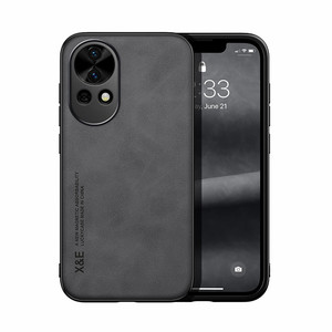 Étui de téléphone en cuir de luxe mince étui de sensation de peau de bébé avec étui de support de voiture magnétique pour Huawei Nova 13 - Product Image 6