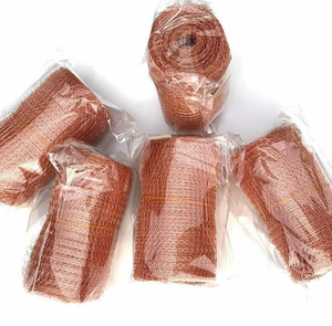 Rouleau de maille en cuivre pur flexible et malléable - Barrière anti-fissures et filtration résistante à la corrosion de longue durée <span class=keywords><strong>pour</strong></span> les applications domestiques - Product Image 5