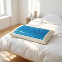 YUE RISE Fabrik Direktvertrieb Großhandel OEM Logo Kühlgel Memory Foam Atmungsaktives Bettkissen für Hitzeschläfer Sommer
