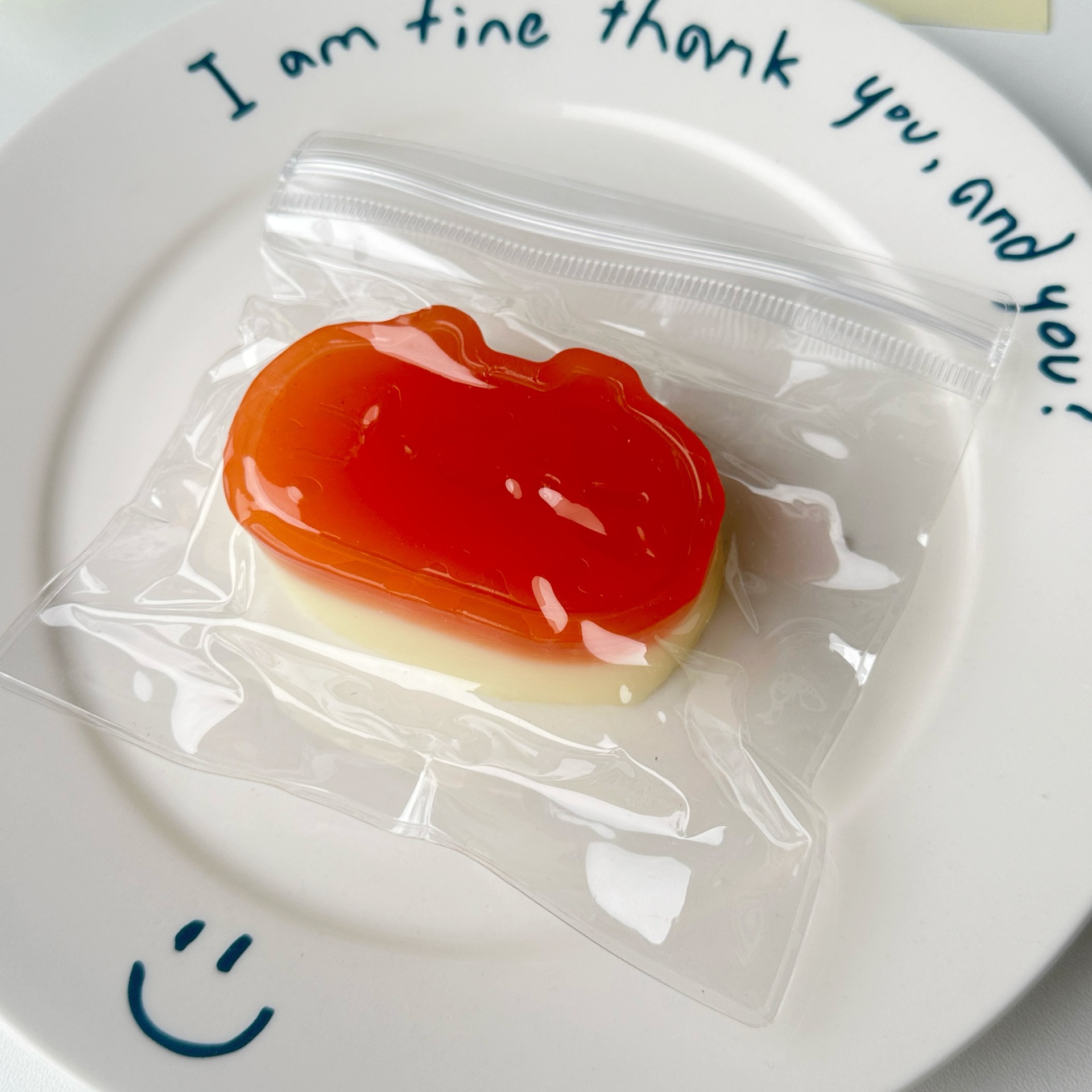 20789- Caramel Cheese Cat Squishy