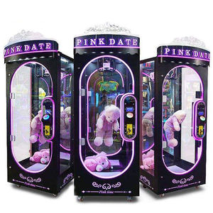 Machine de jeu de cadeau de Machine de prix de coupe de date rose automatique intelligente à pièces machine de cadeau de ciseaux de garra à vendre - Product Image 1