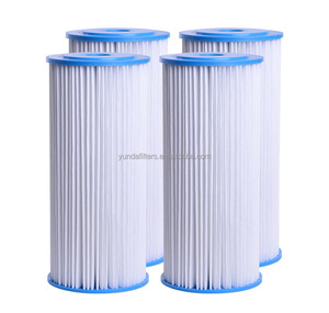 Yunda bán buôn xếp li lọc nước <span class=keywords><strong>10</strong></span> inch 4.5 OD xếp li Bộ lọc hộp mực thay thế toàn bộ nhà lọc nước - Product Image 4