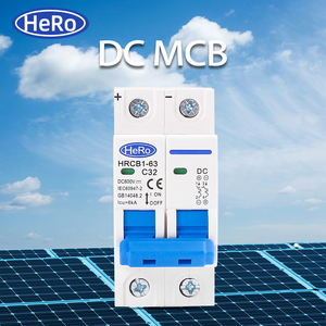 <span class=keywords><strong>HERO</strong></span> 2P <span class=keywords><strong>DC</strong></span> 1000V solaire Mini disjoncteur interrupteur de batterie 6A 10A 16A 20A 25A 32A 40A 50A 63A <span class=keywords><strong>DC</strong></span> MCB pour système photovoltaïque PV - Product Image 2