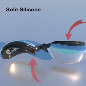Lunettes de natation YL1300 pour athlètes compétitifs et nageurs occasionnels, pont nasal flexible, anti-buée, verres traités anti-UV - Product Image 6