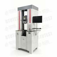 Máquina de Ensayo Universal Servo-Hidráulica Automática con 1 Año de Garantía, Equipo de Ensayo de Tracción ASTM, Compresión Plana, 220V, Uso en Laboratorio