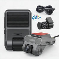 Grabadora de Conducción Profesional 4G LTE con Alarma SOS de un Solo Toque y 2 Lentes, con Función de Conversación, para Autobuses Escolares y Servicios de Transporte Infantil