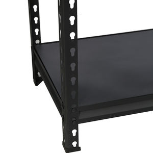 Gaya 4,5 rak tugas ringan 5 tingkat rak étagère en métal panneau MDF bon marché bas prix Meta étagère à rivet sans boulon - Product Image 4