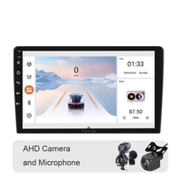 Autoradio universel Qualcomm 9/10 pouces pour Android Auto, CarPlay, émetteur FM, 4G, DSP, WiFi intégré, Bluetooth, commande au volant