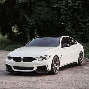 Amp-Z Front Bumper Lip Splitter Carbon Fiber Texture For Bmw 4 Series F32 F33 M-Tech 2014-2020 - Product Image 3