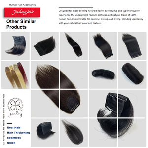 Cuscinetti per Extension di <span class=keywords><strong>Capelli</strong></span> Veri Umani per Aumentare il Volume, Prezzo di Fabbrica, Campione per Uso Medico, Bordo Annodato a Mano - Product Image 6