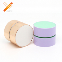 Pot de crème vide en PP à double paroi 50g Conteneurs de crème pour le visage personnalisés Emballage avec logo personnalisé pour les soins de la peau