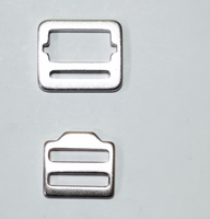 Le curseur Tri-Glide en aluminium exquis ajustent la boucle d'animal familier de boucle pour la laisse et le collier de chien