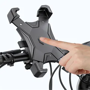 <span class=keywords><strong>Soporte</strong></span> Universal <span class=keywords><strong>para</strong></span> Teléfono <span class=keywords><strong>Celular</strong></span> con el <span class=keywords><strong>Mejor</strong></span> Agarre, Rotación <span class=keywords><strong>de</strong></span> 360 Grados, Impermeable, Antirrobo, con Bloqueo Automático <span class=keywords><strong>para</strong></span> Bicicleta y Motocicleta - Product Image 5