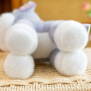 Ensemble de 5 jouets en peluche pour <span class=keywords><strong>chien</strong></span>, doux et câlins, animaux en peluche mignons, petits chiens pour enfants, cadeau d'anniversaire et décoration de la maison - Product Image 5