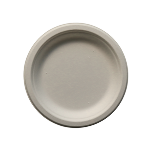 STAVIAN Tailles personnalisées 100% Assiettes rondes jetables à base de plantes biodégradables et écologiques de 6 pouces en blanc brun à faible quantité minimale de commande - Product Image 1