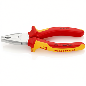 Alicates universales Knipex de 160 mm, aislados hasta 1000 V, fabricados en Alemania - Product Image 3