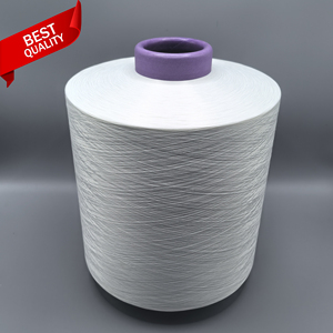 Chất lượng cao Acetate như căng sợi cao Bulkiness khô cảm ứng nguyên Trắng 100% <span class=keywords><strong>polyester</strong></span> sợi cho phù hợp và T-Shirt - Product Image 3