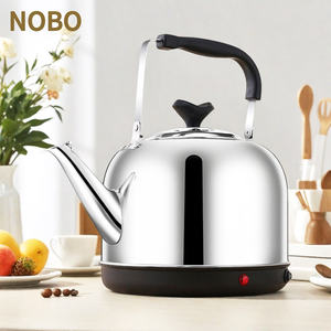 Bouilloire électrique portative d'ébullition d'eau chaude de <span class=keywords><strong>ménage</strong></span> d'acier inoxydable de grande capacité avec la mise hors tension automatique d'Anti-sec-brûlure - Product Image 1