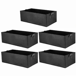 Maceta Bolsas <span class=keywords><strong>de</strong></span> cultivo <span class=keywords><strong>Macetas</strong></span> Agrícolas Venta al por mayor Granja al aire libre Gran <span class=keywords><strong>tela</strong></span> <span class=keywords><strong>de</strong></span> fieltro Plantas Jardín Bolsa <span class=keywords><strong>de</strong></span> cultivo <span class=keywords><strong>para</strong></span> cultivar vegetales - Product Image 5