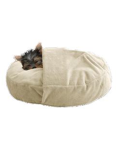 Cama cálida y suave para gatos y cueva para cachorros y gatitos Con parte inferior antideslizante, saco de dormir desmontable con estampado de Peekaboo para perros pequeños - Product Image 1