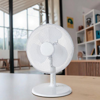 Ventilateurs de bureau silencieux pour chambre à coucher Ventilateur de table de bureau électrique portable à 3 vitesses