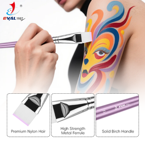 Di alta qualità 11 pz manico in legno di forma diversa in Nylon per capelli artista pennello <span class=keywords><strong>pittura</strong></span> per il viso <span class=keywords><strong>pennelli</strong></span> per arte Graffiti - Product Image 4