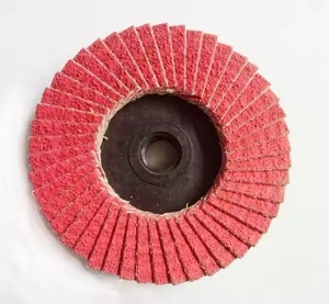 <span class=keywords><strong>Disque</strong></span> à lamelles de 5 pouces (<span class=keywords><strong>125</strong></span> mm) - Meule abrasive tranchante et durable pour l'acier - Product Image 4