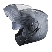 Casque de moto transfrontalier pour hommes et femmes avec double visière et design révélateur à double miroir - Commuter