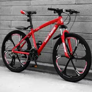 Bicicleta de Montaña de 26 pulgadas para hombre, bici ligera y resistente, 21s, suspensión completa, marco de carbono, MTB - Product Image 2
