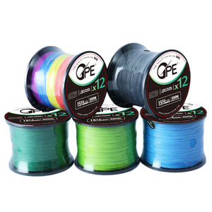 SNEDA 12 brins <span class=keywords><strong>de</strong></span> ligne tressée ondulée 500m <span class=keywords><strong>en</strong></span> PE, lisse, pour lancer à longue distance, puissante pour la pêche <span class=keywords><strong>en</strong></span> eau salée - Product Image 1