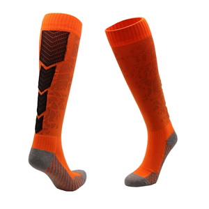 Anti-Slip <b>Knee</b> <b>High</b> Eco-Friendly Quick Dry Soccer <b>Socks</b> Thick Sporty Sweat-Absorbent Knitted Youth Size Autumn Season Body - Product Image 1