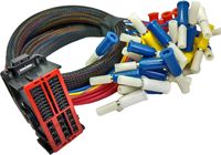 Cable de Conexión para Banco de Pruebas Automotriz TE CEM, Arnés de Cables 2209477 MQS, Cable de Conexión de 52 Pines UL3266 22AWG con Núcleo de Cobre y PVC, Personalizado