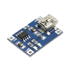 Cargador de Baterías de Litio <span class=keywords><strong>TP4056</strong></span> de Makerfabs para Cargar Baterías de Litio Recargables Mediante el Método de Carga CC/CV - Product Image 1