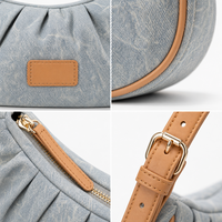 Sac bandoulière de luxe pour femme avec chaîne à boutons métalliques, nouveau style décontracté et tendance, logo personnalisé, grands sacs à main pour femme, voyage