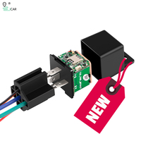 Rastreador GPS IK720 con Relé 4G, Dispositivo de Rastreo Vehicular de Instalación Oculta, Localizador GPS Antirrobo para Automóvil con Alarma de Corte de Combustible