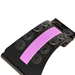 Appareil de relaxation lombaire, correcteur de posture, masseur dorsal de yoga, équipement de traction manuel en plastique - Product Image 1