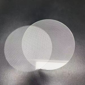 Placa Guía de Luz Triangular Geométrica de Policarbonato Resistente a la Intemperie y Anti Luz Azul para Lámpara de Advertencia de Tráfico LED - Product Image 4