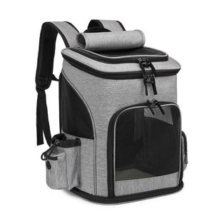 BSCI Factory Direct Manufacturer Expandeble Portable Pet Carrier <b>Backpack</b> Oxford Mesh Mochila <b>Cat</b> and Dog <b>Backpack</b> for Weekend - Product Image 1