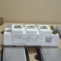 Module IGBT SKM145GB176D 145A 1700V pour semi-conducteur de puissance IGBT+Diode à demi-pont et à commutation simple pour entraînements de moteurs